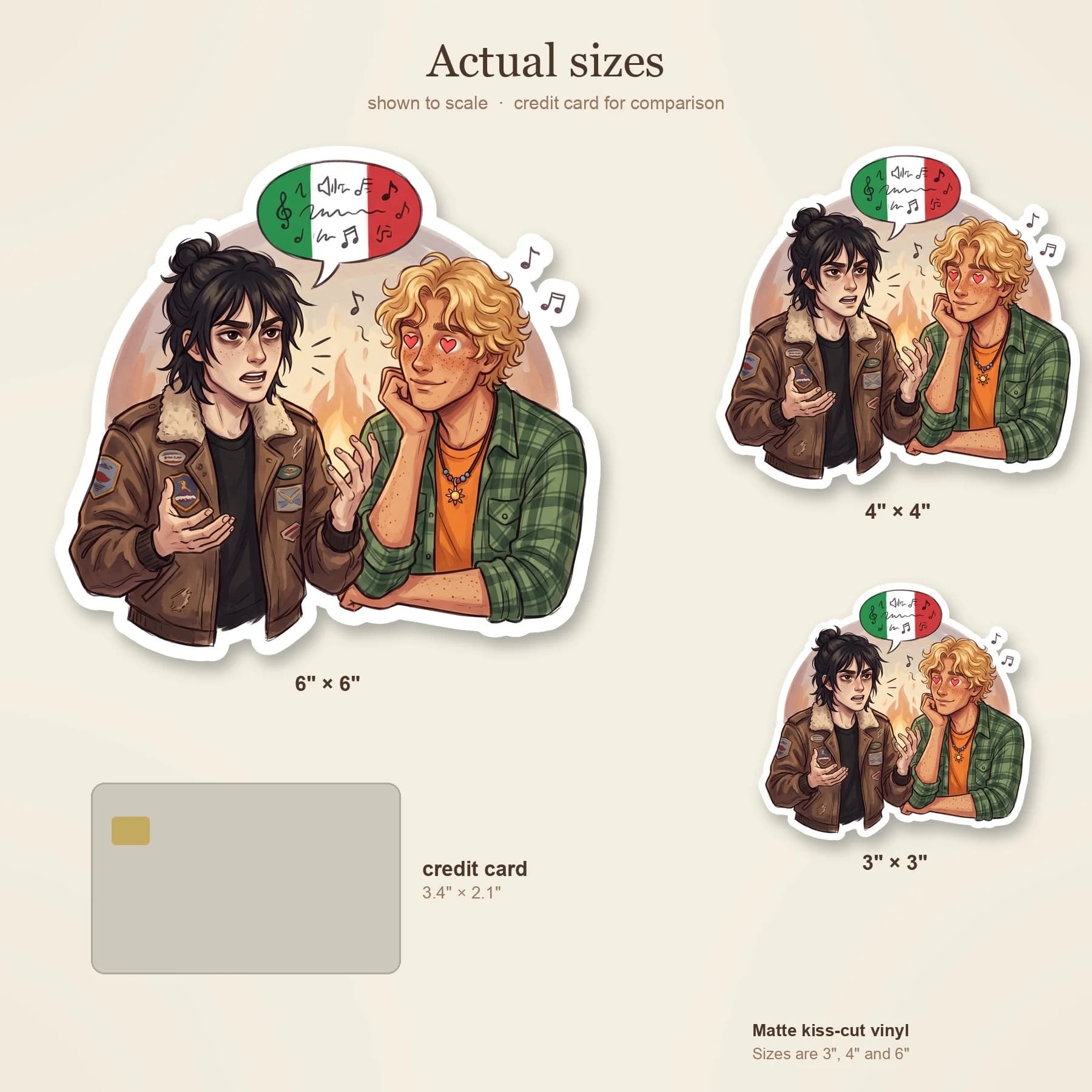 Will guides Nico through the chords on an acoustic guitar, wrapping his warm hands over pale fingers to teach him the language of music. Nico wears a rare, soft expression of focus as a gentle golden , view 4