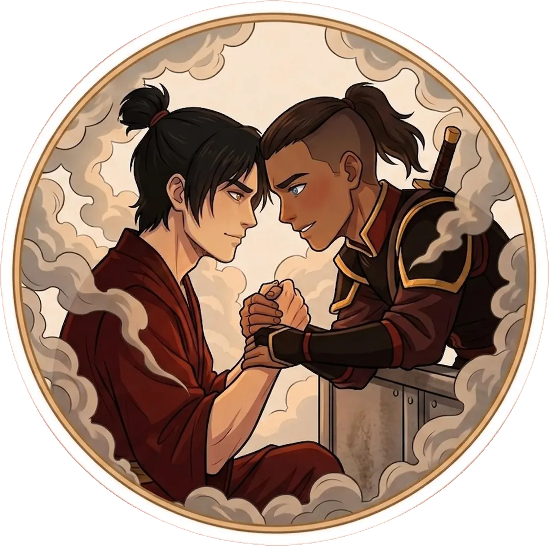 Sokka and Zuko share a profound realization of mutual trust and salvation after their harrowing Boiling Rock escape.
