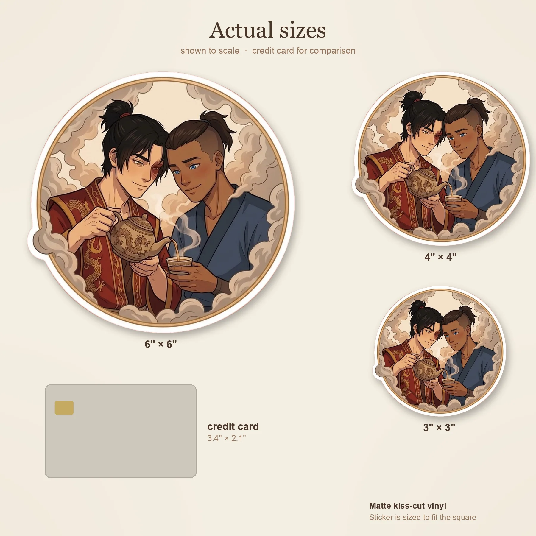 Zuko carefully pours a warm cup of jasmine tea for Sokka in this quiet and domestic teahouse scene., view 3