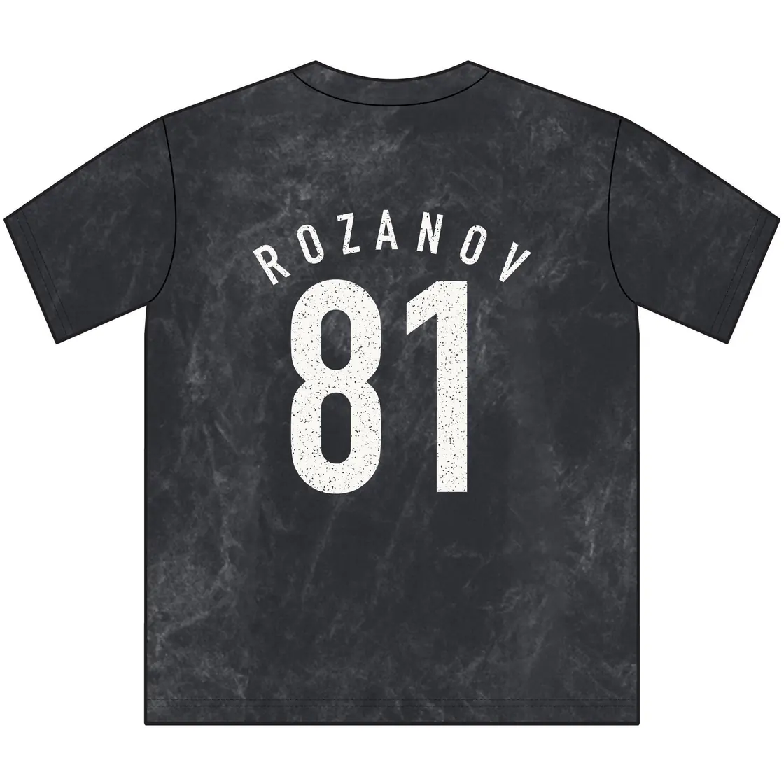 The recognizable name and number eighty one take center stage on a retro design honoring the formidable Russian hockey player., view 7