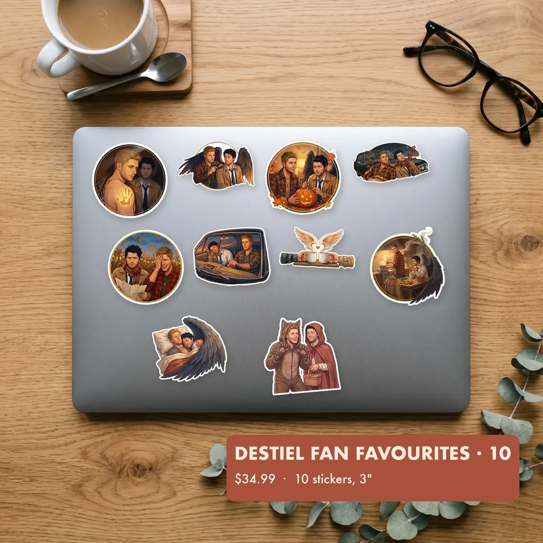A diverse ten-piece collection featuring memorable scenes and quiet moments shared by the hunter and his favorite angel., view 2