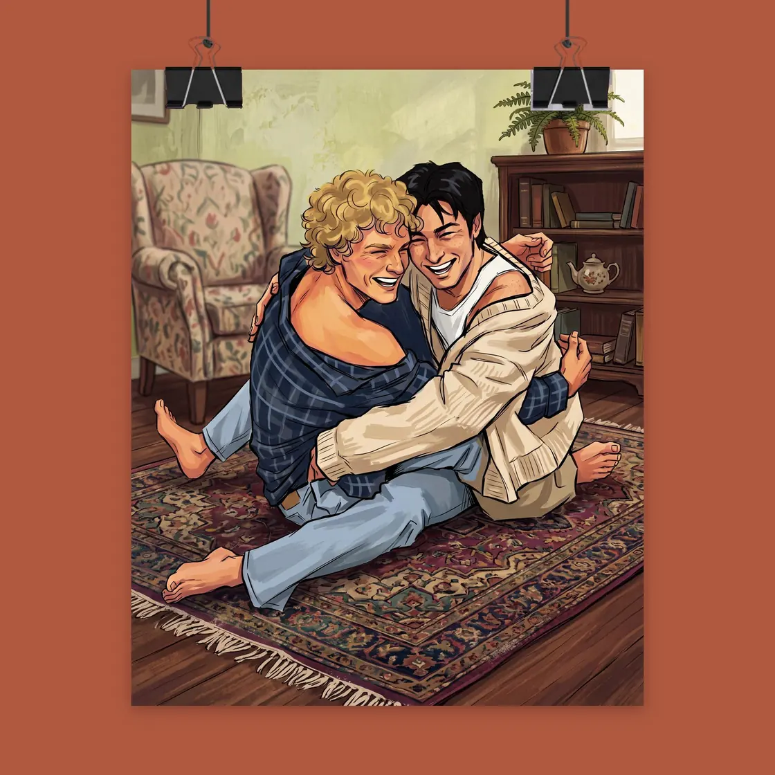 Ilya and Shane finally embrace in a desperate and emotional reunion that captures the intensity of their hidden romance., view 2