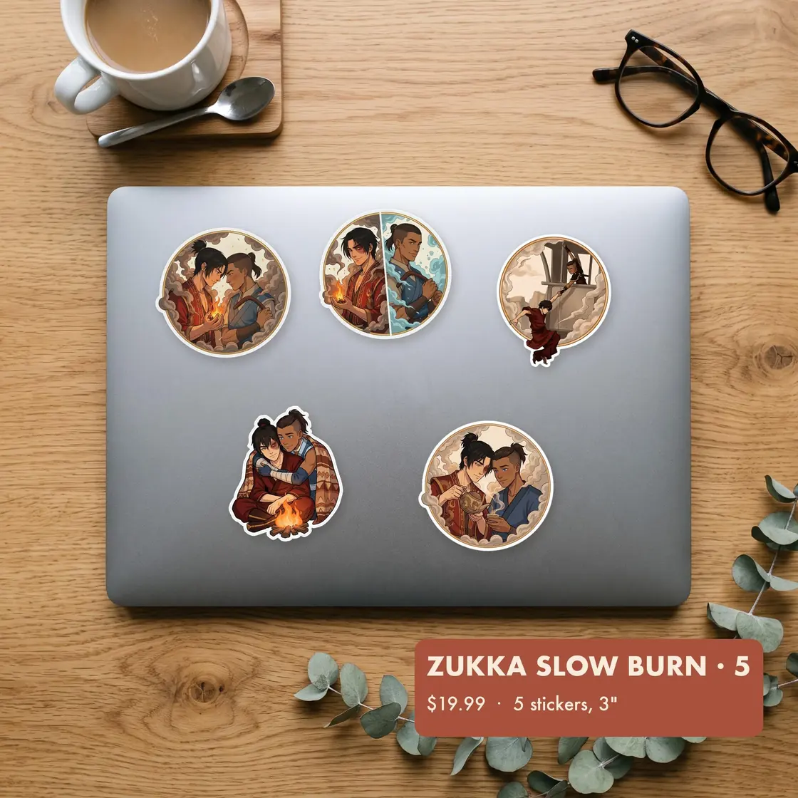 Zuko and Sokka transition from bitter enemies to tentative allies and eventually to something much deeper.