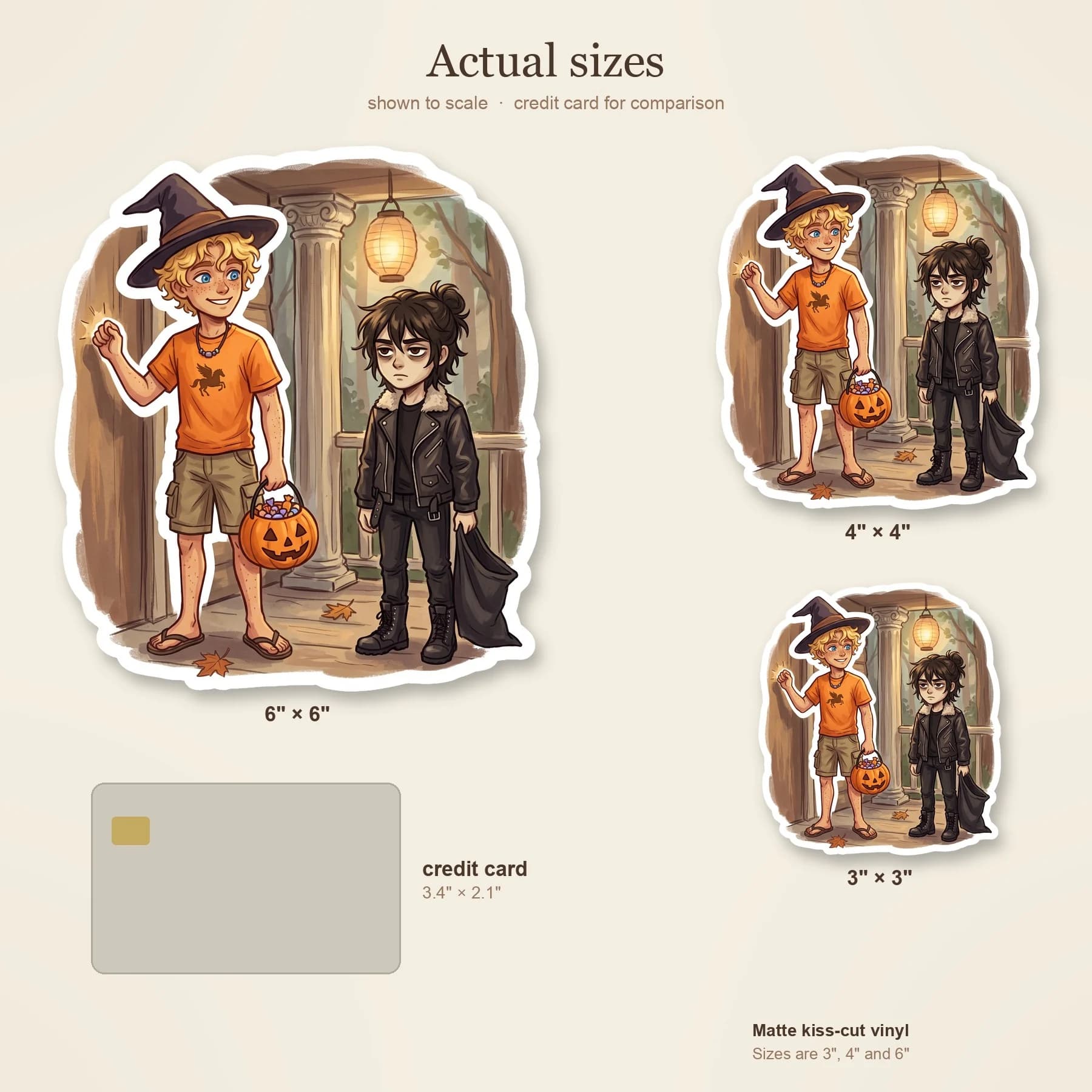 Will pulls Nico by the hand as they run between the wildly decorated cabins for trick-or-treating. Nico tries to look annoyed by the festive chaos, but a small, fond smile betrays how much he enjoys s, view 4