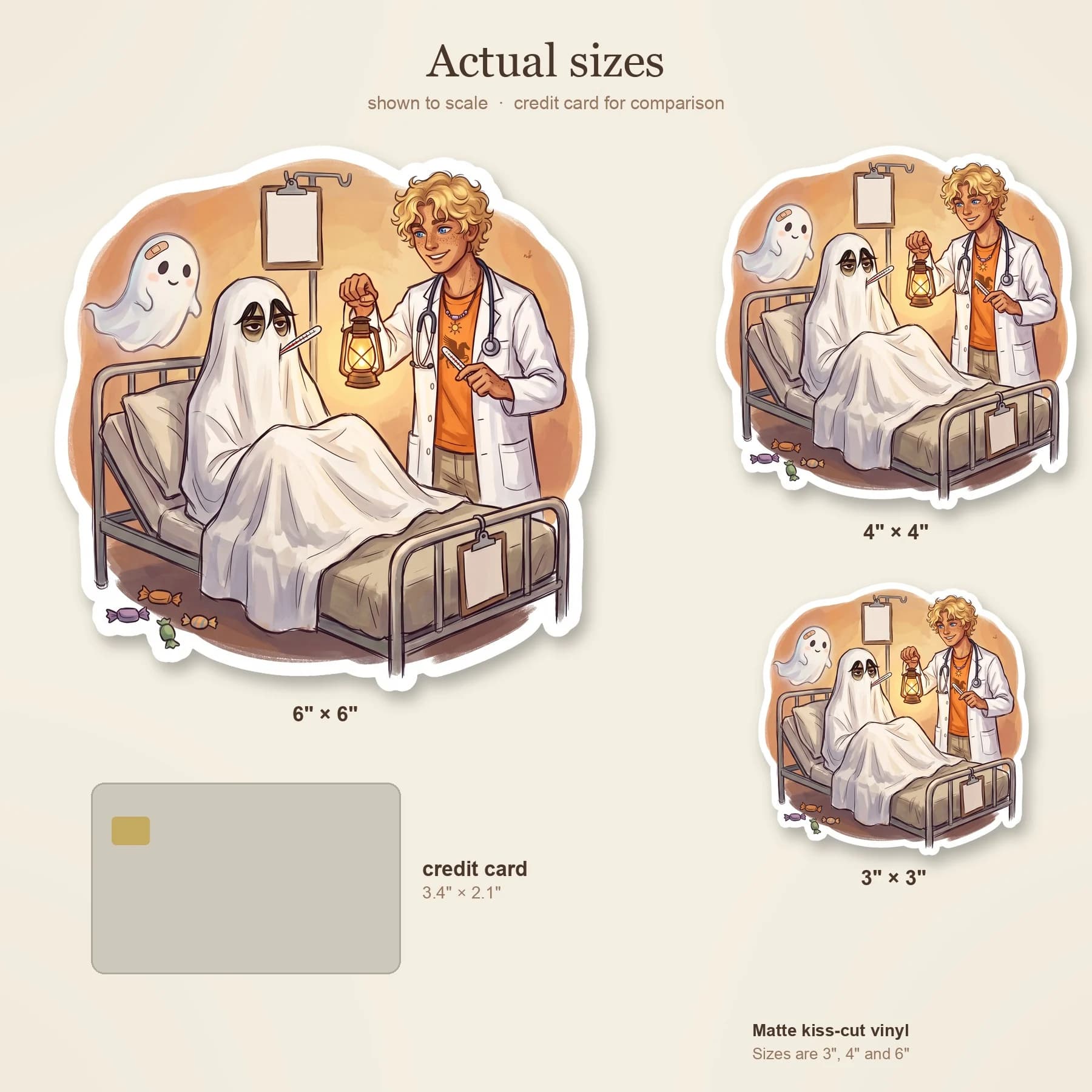 Will wears his standard medic scrubs, looking thoroughly exhausted as a few fake bats and hanging ghosts dangle from the ceiling of the camp infirmary. Even on Halloween, the dedicated healer is hard , view 4