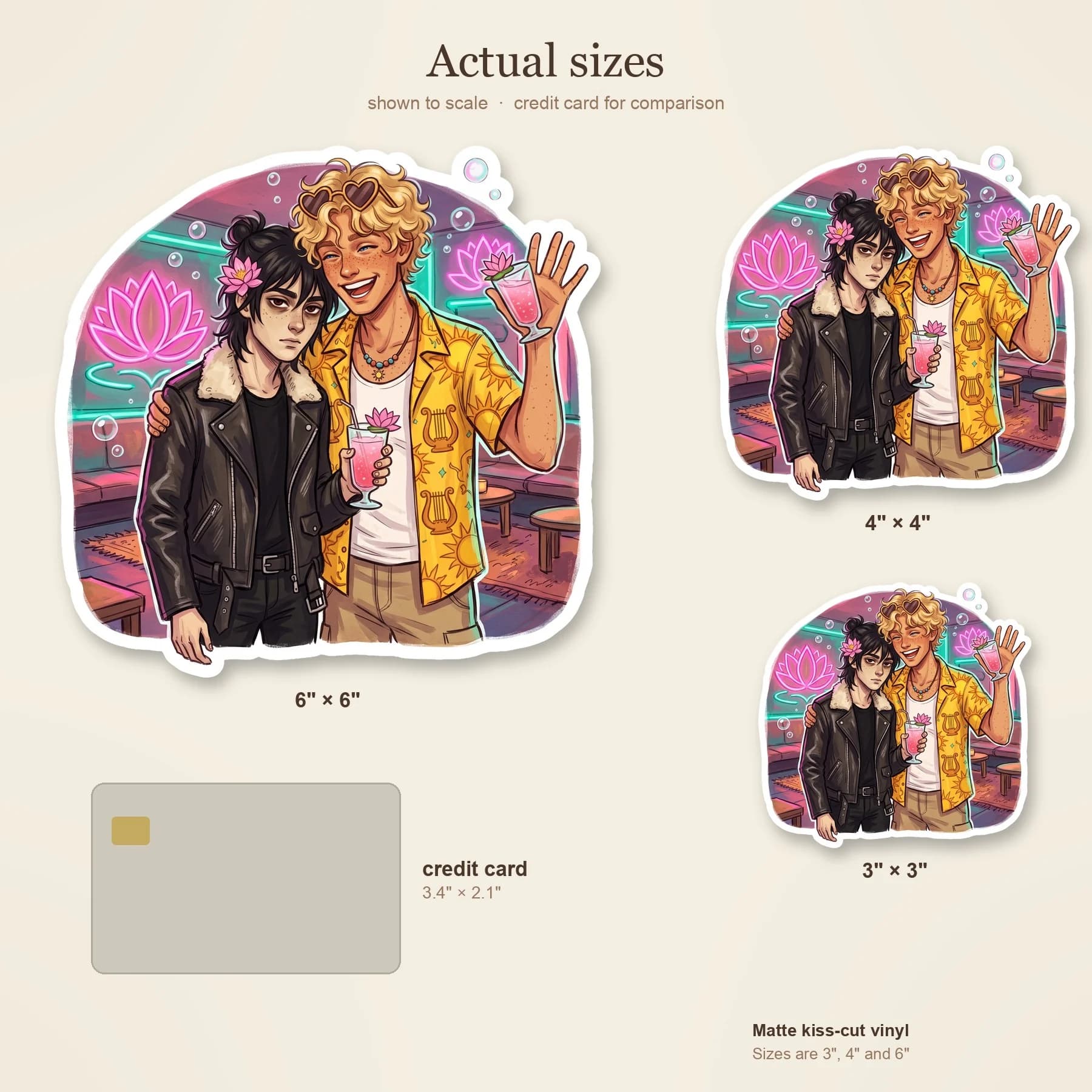 Will and Nico share a quiet moment under the humming neon signs of the Lotus Casino. Will rests a steady hand on Nico as they navigate the bright lights, claiming a new memory in a place that once hel, view 4