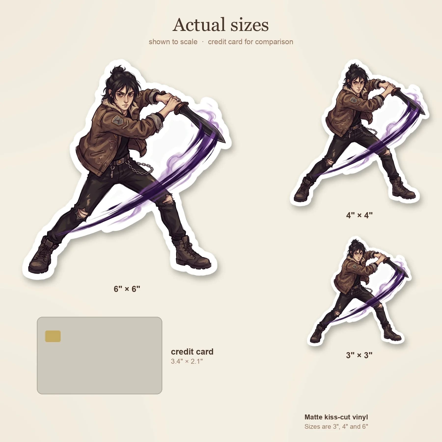 Nico executes a calculated sweep with his stygian iron blade, leaving a trail of dark, inky shadow in the air. The dynamic action pose illustrates his rigorous training and lethal efficiency in close , view 4