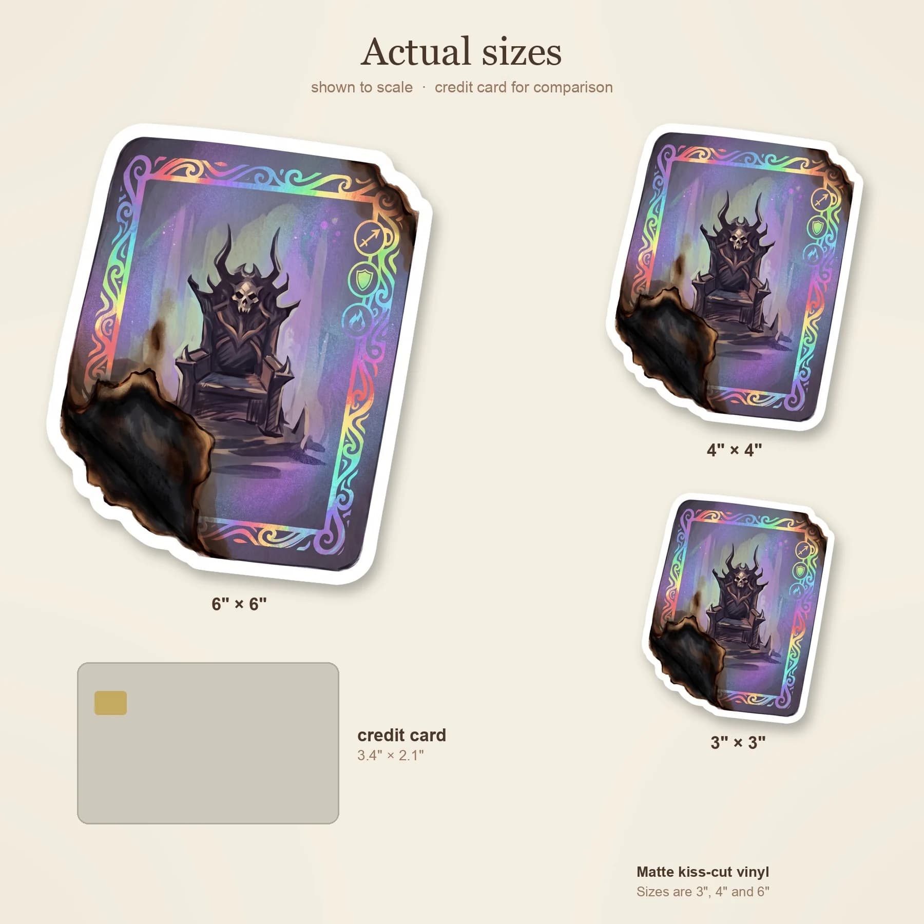 A rare Hades Mythomagic card features carefully burned edges and a subtle sheen that catches the light. The card displays the god of the underworld in a powerful stance, a nostalgic nod to Nico's chil, view 4