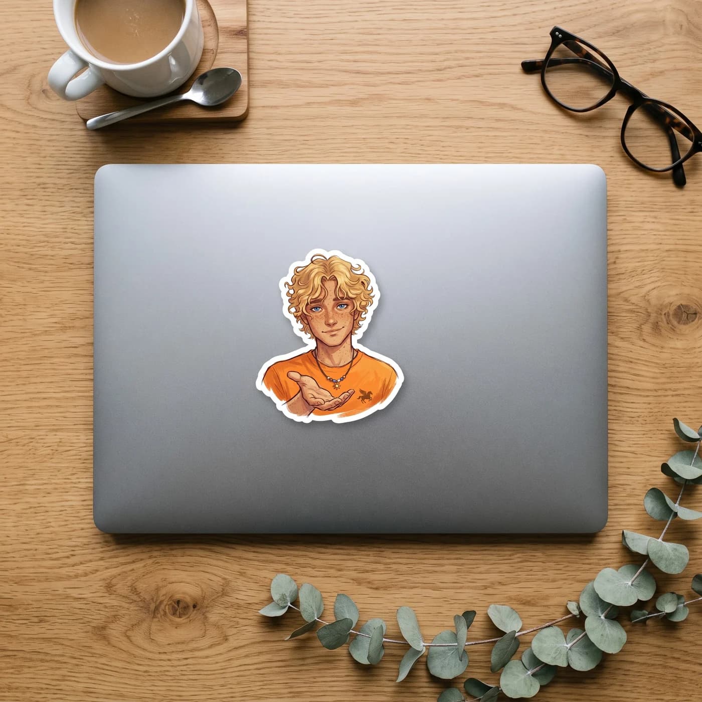 This design captures Will giving a warm, reassuring smile that could light up the darkest corners of camp. It is a gentle nod to his approachable nature and the quiet strength he offers to those aroun, view 3