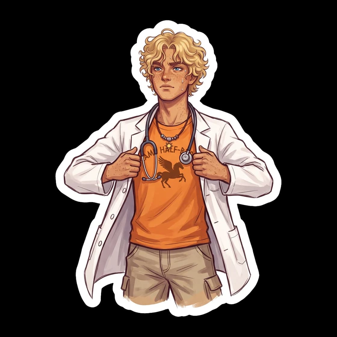 Will crosses his arms and delivers his famous doctor speech, insisting on three days of rest and no underworld magic. It is a fond recreation of the turning point where his stubborn care finally broke