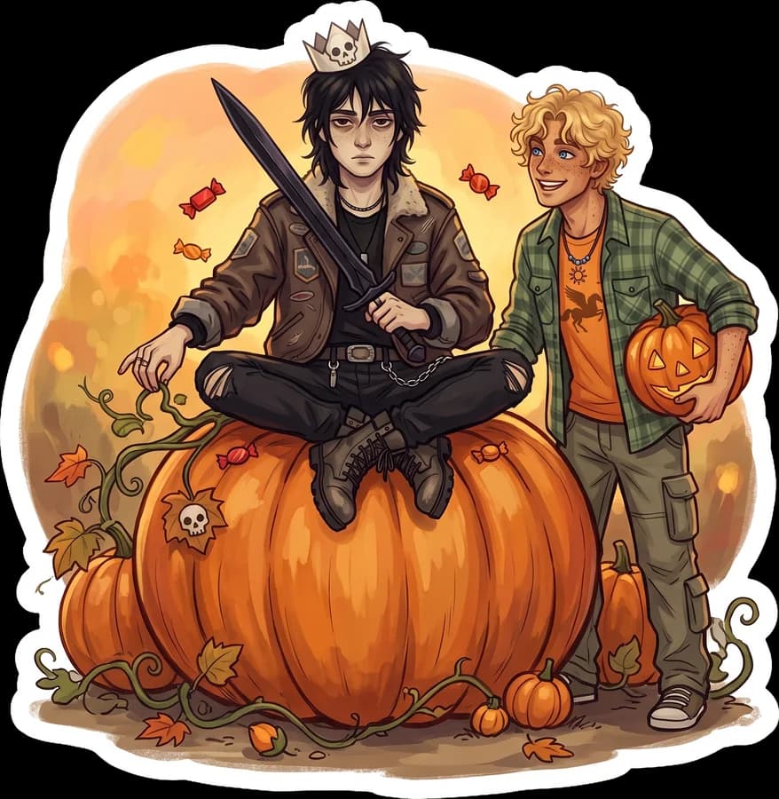 Pumpkin patch throne