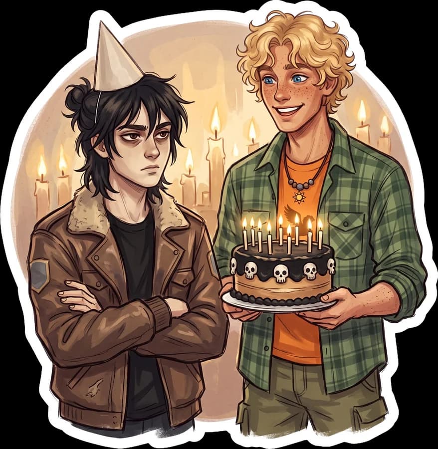 Will brings nico cake