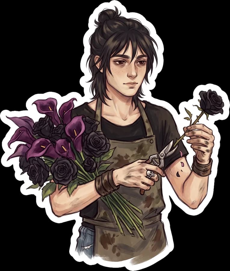 Cemetery flower shop